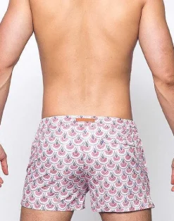 2EROS Beach Shorts^S50 Print Shorts-Shelby