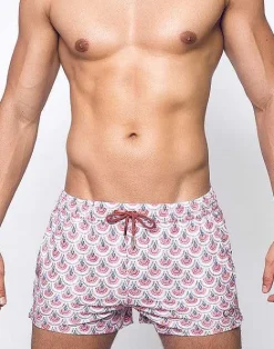 2EROS Beach Shorts^S50 Print Shorts-Shelby