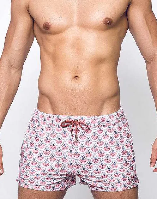 2EROS Beach Shorts^S50 Print Shorts-Shelby