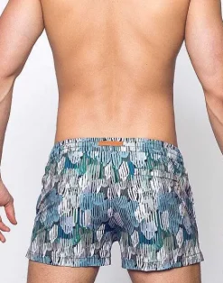 2EROS Beach Shorts^S50 Print Shorts-Torch