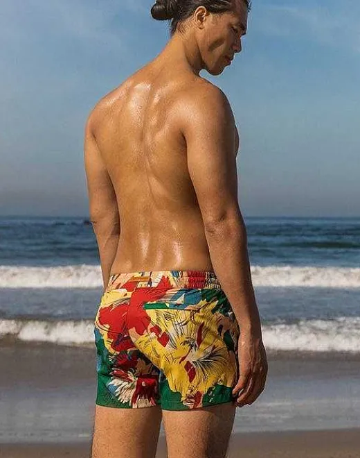 2EROS Beach Shorts^S50 Print Swimshorts-Fleur