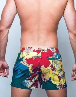 2EROS Beach Shorts^S50 Print Swimshorts-Fleur