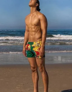 2EROS Beach Shorts^S50 Print Swimshorts-Fleur
