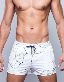2EROS Sustainable Beachwear^S50 Print Swimshorts-Marble