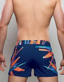 2EROS Sustainable Beachwear^S50 Print Swimshorts-Paradise