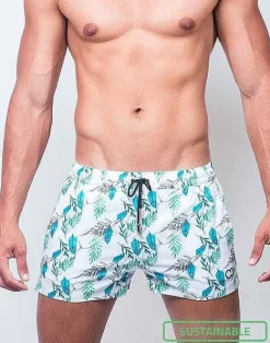 2EROS Beach Shorts^S50 Print Swimshorts-Serenity