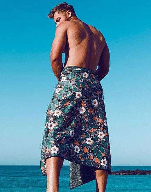 2EROS Beach Towels^Sand Free Beach Towel-Night Bloom