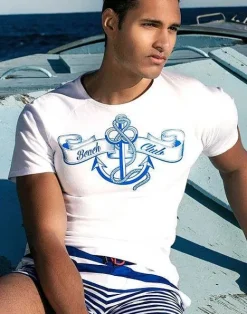 2EROS Beach Tops^T20 Sailor T-Shirt-White