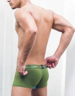 2EROS Active Underwear^U31 Aeolus Trunk Underwear-Green Gale