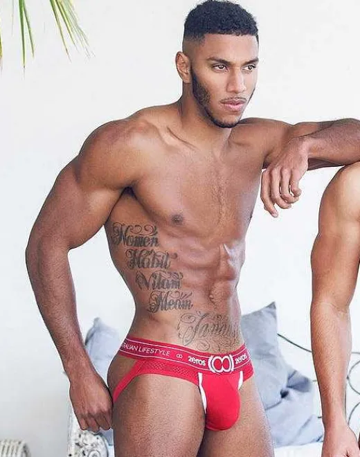 2EROS Jockstraps^U93 Apollo Jockstrap Underwear-Solar Red