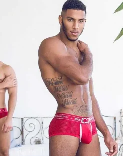 2EROS Active Underwear^U31 Apollo Trunk Underwear-Solar Red