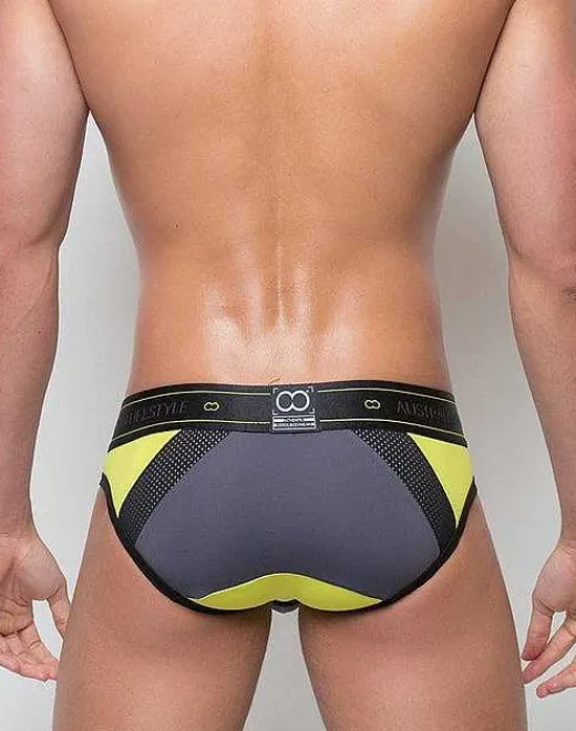 2EROS Active Underwear^U26 Coaktiv Brief Underwear-Lime