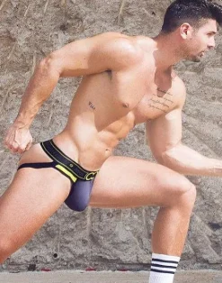 2EROS Active Underwear^U93 Coaktiv Jockstrap Underwear-Lime