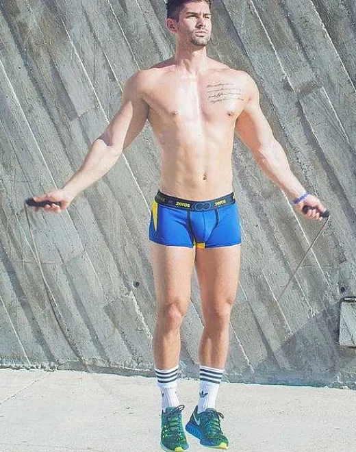 2EROS Active Underwear^U31 Coaktiv Trunk Underwear-Gold
