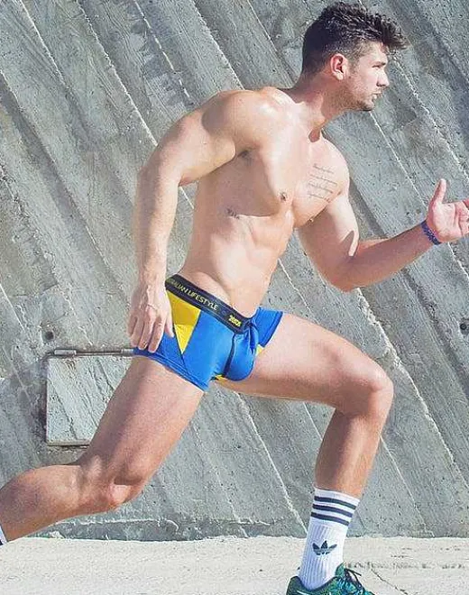 2EROS Active Underwear^U31 Coaktiv Trunk Underwear-Gold
