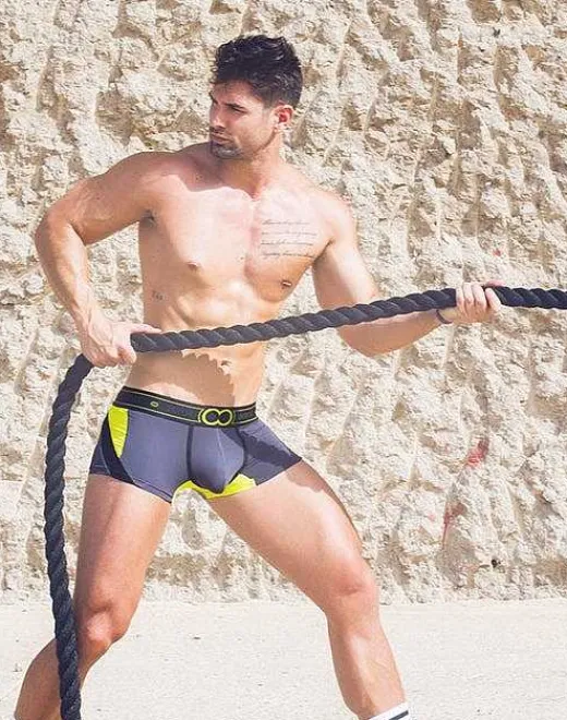 2EROS Active Underwear^U31 Coaktiv Trunk Underwear-Lime