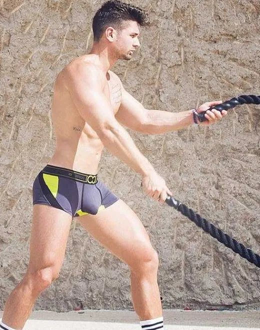 2EROS Active Underwear^U31 Coaktiv Trunk Underwear-Lime