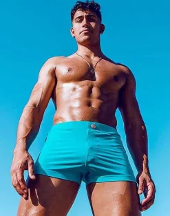 2EROS Swimwear^V60 Bondi (Series 2) Swim Trunks-Breeze Green