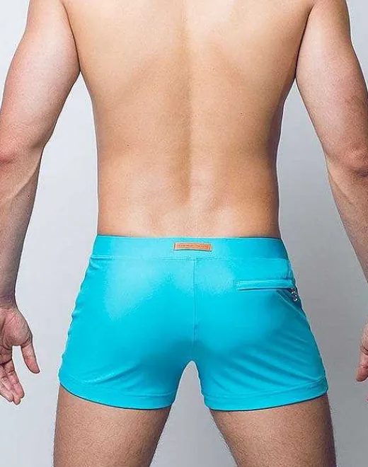 2EROS Swimwear^V60 Bondi (Series 1) Swim Trunks-Aqua