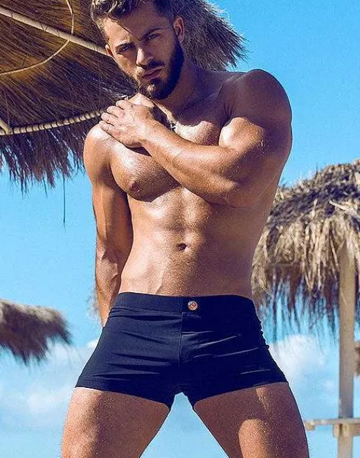 2EROS Swimwear^V60 Bondi (Series 2) Swim Trunks-Black