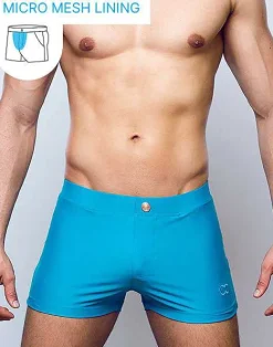 2EROS Sustainable Beachwear^V60 Bondi (Series 2) Swim Trunks-Breeze Green