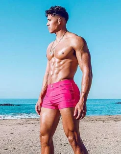 2EROS Swimwear^V60 Bondi (Series 2) Swim Trunks-Fuchsia Red