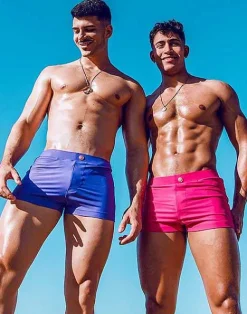 2EROS Swimwear^V60 Bondi (Series 2) Swim Trunks-Fuchsia Red