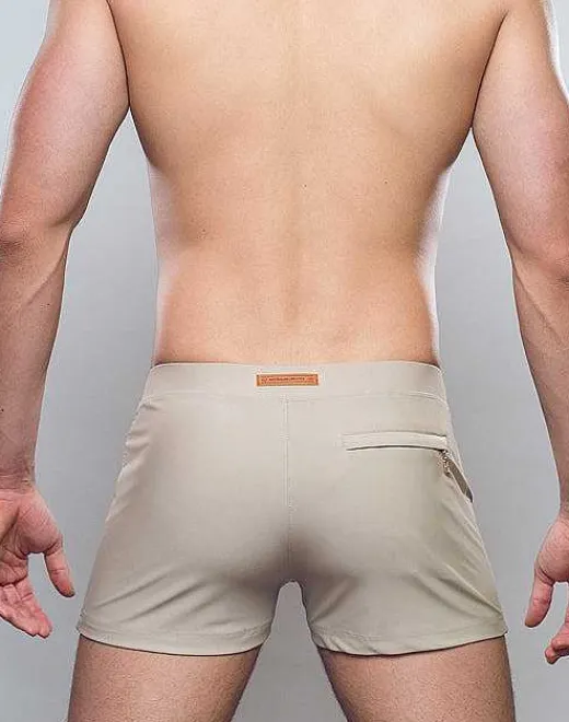 2EROS Swimwear^V60 Bondi (Series 1) Swim Trunks-Taupe