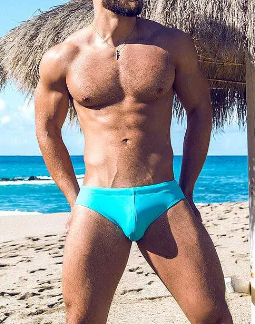 2EROS Sustainable Beachwear^V10 Core (Series 2) Swimwear-Aqua