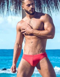 2EROS Sustainable Beachwear^V10 Core (Series 2) Swimwear-Coral