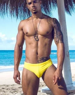 2EROS Sustainable Beachwear^V10 Core (Series 2) Swimwear-Gold