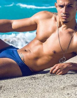 2EROS Sustainable Beachwear^V10 Core (Series 2) Swimwear-Navy