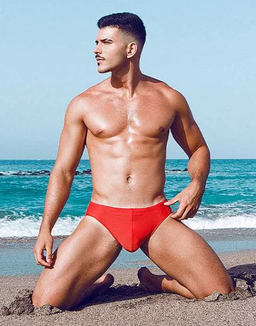 2EROS Swimwear^V10 Core (Series 2) Swimwear-Rust