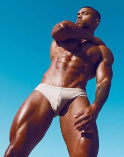 2EROS Swimwear^V10 Core (Series 2) Swimwear-Taupe
