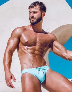 2EROS Sustainable Beachwear^V20 Core Swim-Crystal Blue