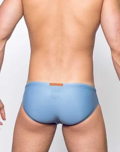 2EROS Sustainable Beachwear^V10 Core Swimwear (Series 2)-Faded Denim