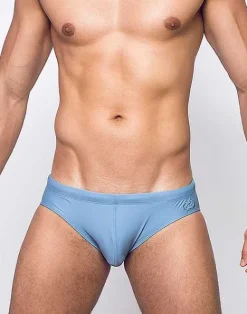 2EROS Sustainable Beachwear^V10 Core Swimwear (Series 2)-Faded Denim