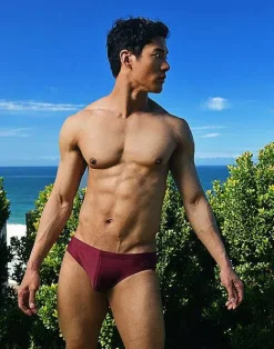 2EROS Swimwear^V10 Core Swimwear (Series 2)-Tawny Port