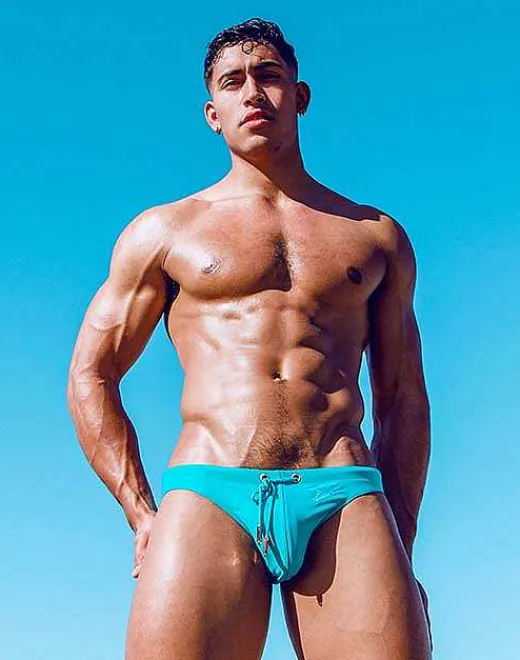 2EROS Sustainable Beachwear^V20 Core Swimwear-Breeze Green