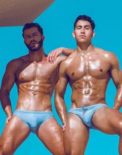 2EROS Swimwear^V20 Core Swimwear-Faded Denim
