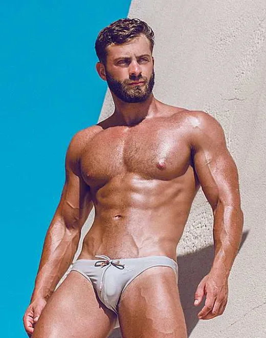 2EROS Swimwear^V20 Core Swimwear-String Brown