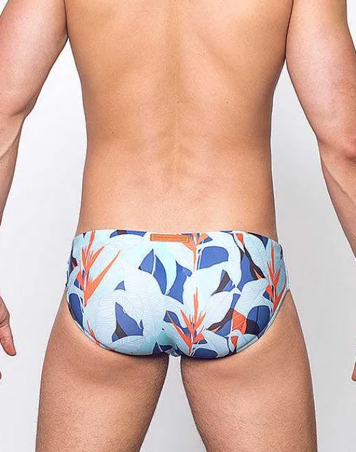 2EROS Sustainable Beachwear^V10 Print Swim-Caribbean Twist