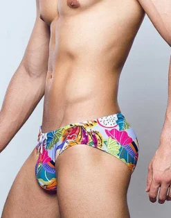 2EROS Swimwear^V10 Print Swimwear-Aves Purple