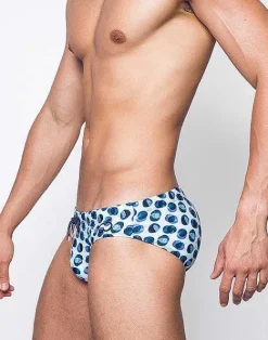 2EROS Sustainable Beachwear^V10 Print Swimwear-Bubbles