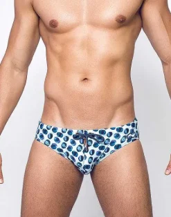 2EROS Sustainable Beachwear^V10 Print Swimwear-Bubbles