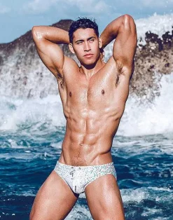 2EROS Sustainable Beachwear^V10 Print Swimwear-Moana