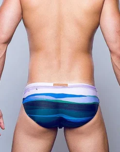2EROS Sustainable Beachwear^V10 Print Swimwear-Nirvana