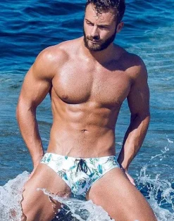 2EROS Sustainable Beachwear^V10 Print Swimwear-Serenity