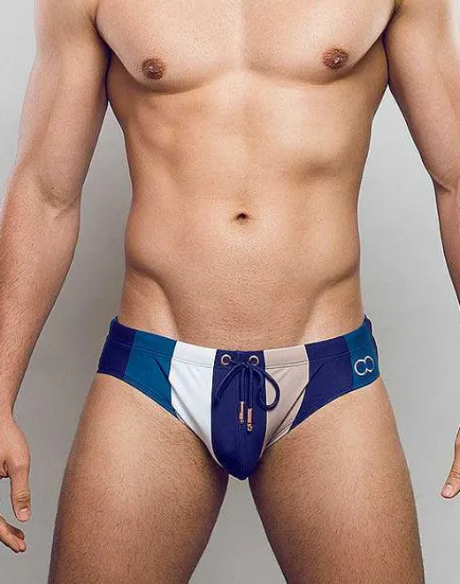 2EROS Swimwear^V10 Print Swimwear-Stripes