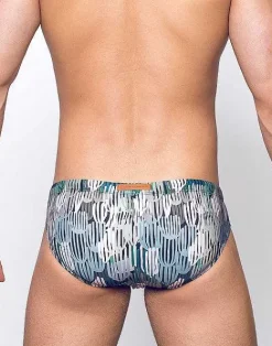 2EROS Sustainable Beachwear^V10 Print Swimwear-Torch